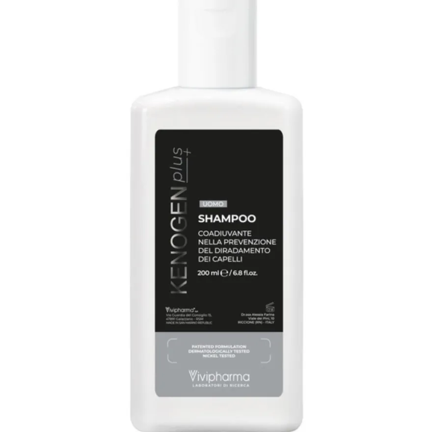 Kenogen Plus Shampoo Uomo Prevenzione Diradamento Capelli 200ml