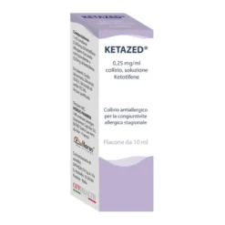 Ketazed 0,25mg/ml Collirio Antistaminico Per Occhi Irritati 10ml