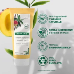 Klorane Balsamo Al Mango Nutriente Capelli Secchi 200ml