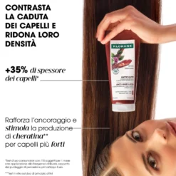 Klorane Balsamo Dopo-shampoo Fortificante E Stimolante Alla Chinina Anti-caduta Con Caffeina 200ml