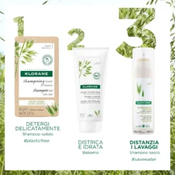 Klorane Balsamo Quotidiano Ad Alta Tollerabilità Ultra-delicato Protegge I Capelli 200ml