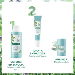 Klorane Crema Purificante Alla Menta Bio Detox Capelli Purificati 100ml