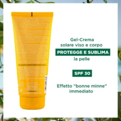 Klorane Gel-crema Solare Sublime Spf 30 Con Tamanu Bio E Monoï Protezione Solare Alta 200ml