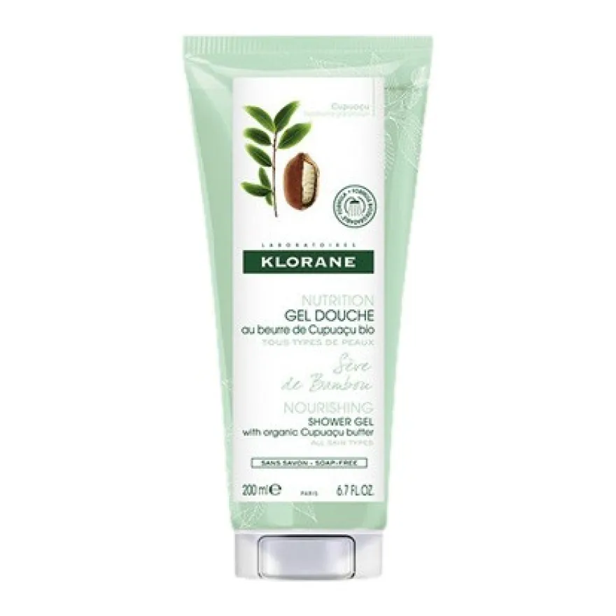 Klorane Gel Doccia Linfa Di Bamboo 200ml