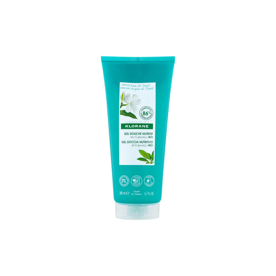 Klorane Gel Doccia Nutritivo Al Cupuaçu Bio Profumo Eau De Tiaré Tutti I Tipi Di Pelle 200ml