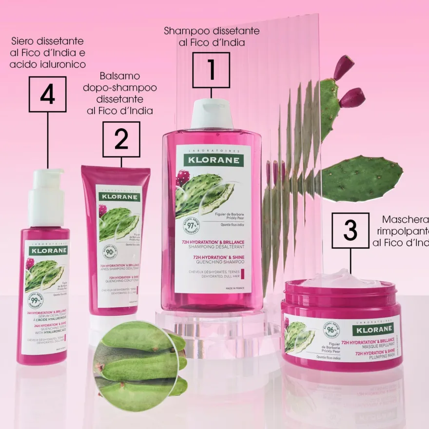 Klorane Maschera Rimpolpante Fico D'india 250ml