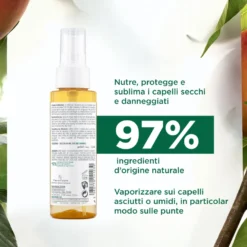 Klorane Olio Nutritivo Al Mango Capelli Secchi 100ml