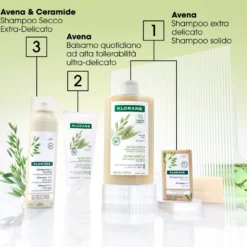 Klorane Shampoo All'avena Extra Delicato Tutti I Tipi Di Capelli 200ml