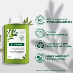 Klorane Shampoo All’estratto Essenziale D'ulivo 400ml