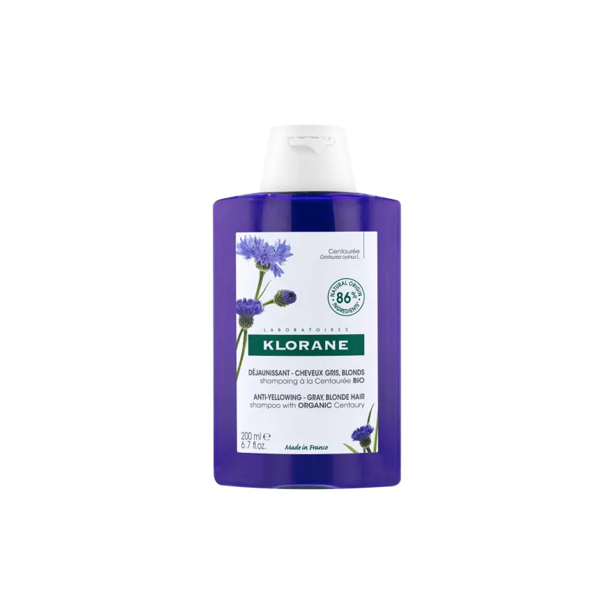 Klorane Shampoo Anti Ingiallimento Centaurea 200ml
