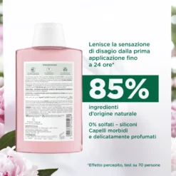 Klorane Shampoo Lenitivo E Protettivo Alla Peonia Bio Cuoio Capelluto Sensibile 200ml