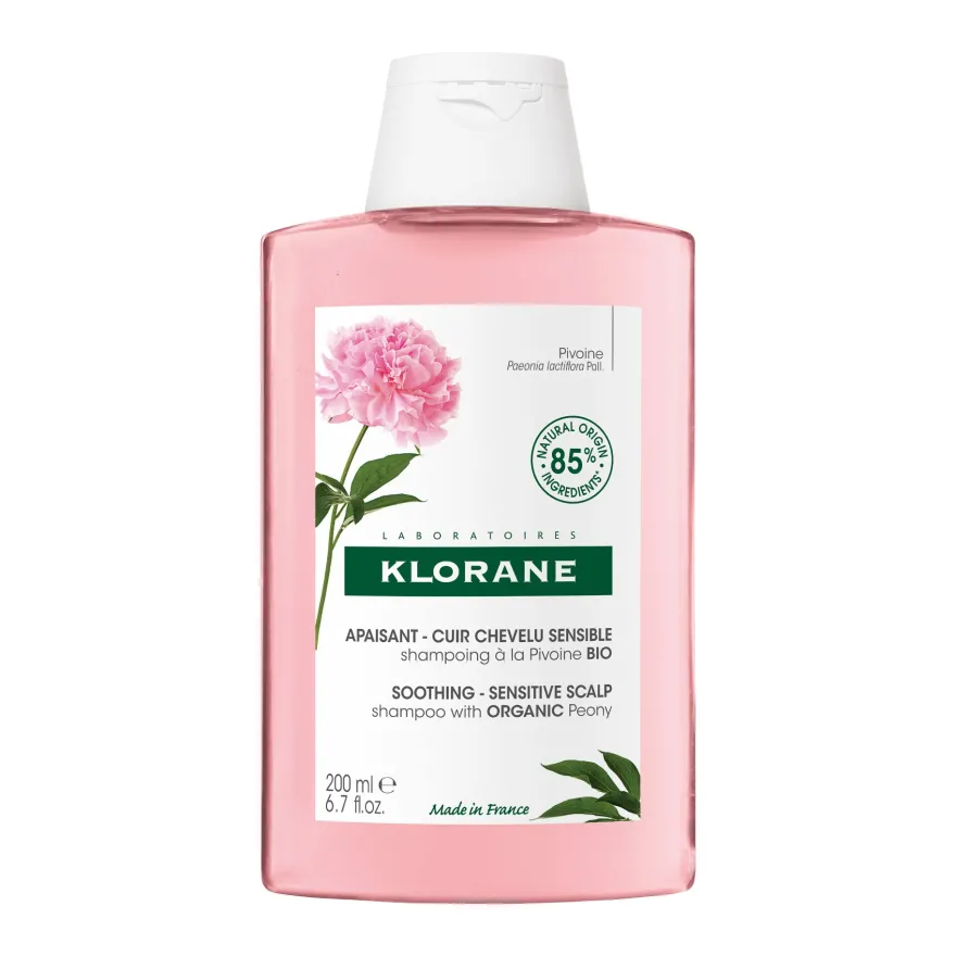 Klorane Shampoo Lenitivo E Protettivo Alla Peonia Bio Cuoio Capelluto Sensibile 200ml