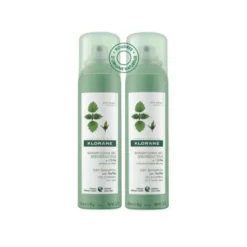 Klorane Shampoo Secco Ortica Capelli Colorati 2x150ml