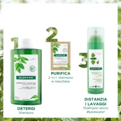Klorane Shampoo Secco Ortica 150ml