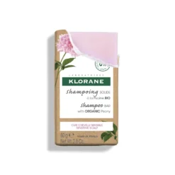 Klorane Shampoo Solido Lenitivo Alla Peonia Bio Capelli E Cuoio Capelluto Sensibili 80g