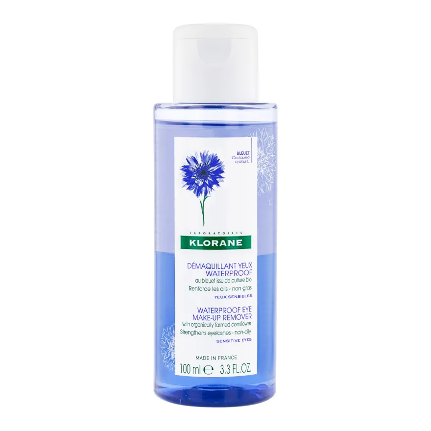 Klorane Struccante Occhi Waterproof Al Fiordaliso Bio Occhi Sensibili 100ml