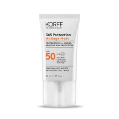 Korff 365 Protection Antiage Matt Gel Crema Viso Mattificante Spf50+ 40ml