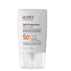 Korff 365 Protection Ultra 100 Fluido Viso Ultraprotettivo Spf50+ 40ml