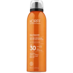 Korff Sun Secret Olio Spray Corpo E Capelli Spf30 200ml