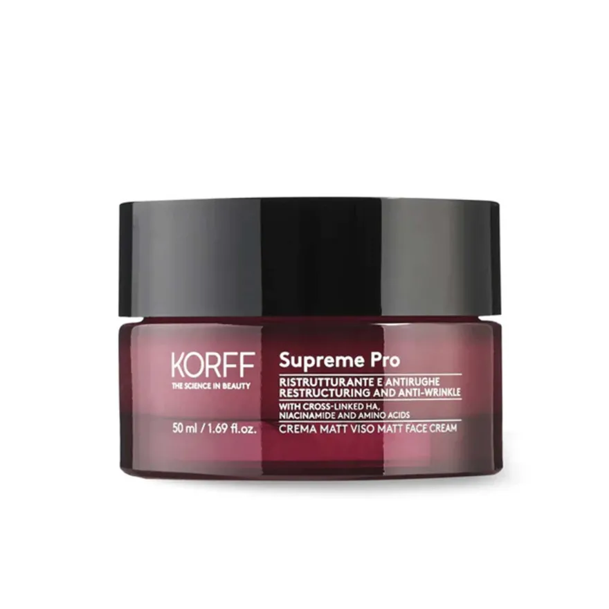 Korff Supreme Pro Crema Matt Viso Anti Rughe 50ml