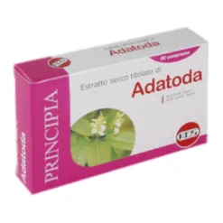 Kos Adatoda Estratto Secco Titolato Integratore 60 Compresse