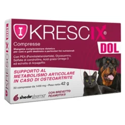 Krescix Dol Mangime Complementare Per Osteoartrite Cani E Gatti 30 Compresse