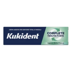 Kukident Complete Extra Fresco Crema Adesiva Protesi Dentali 47g
