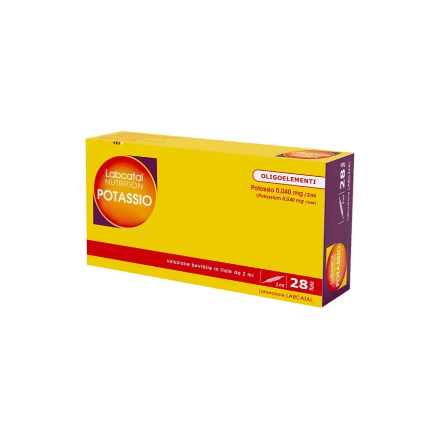 Labcatal Nutrition Potassio Integratore Ritenzione Idrica 28 Fiale
