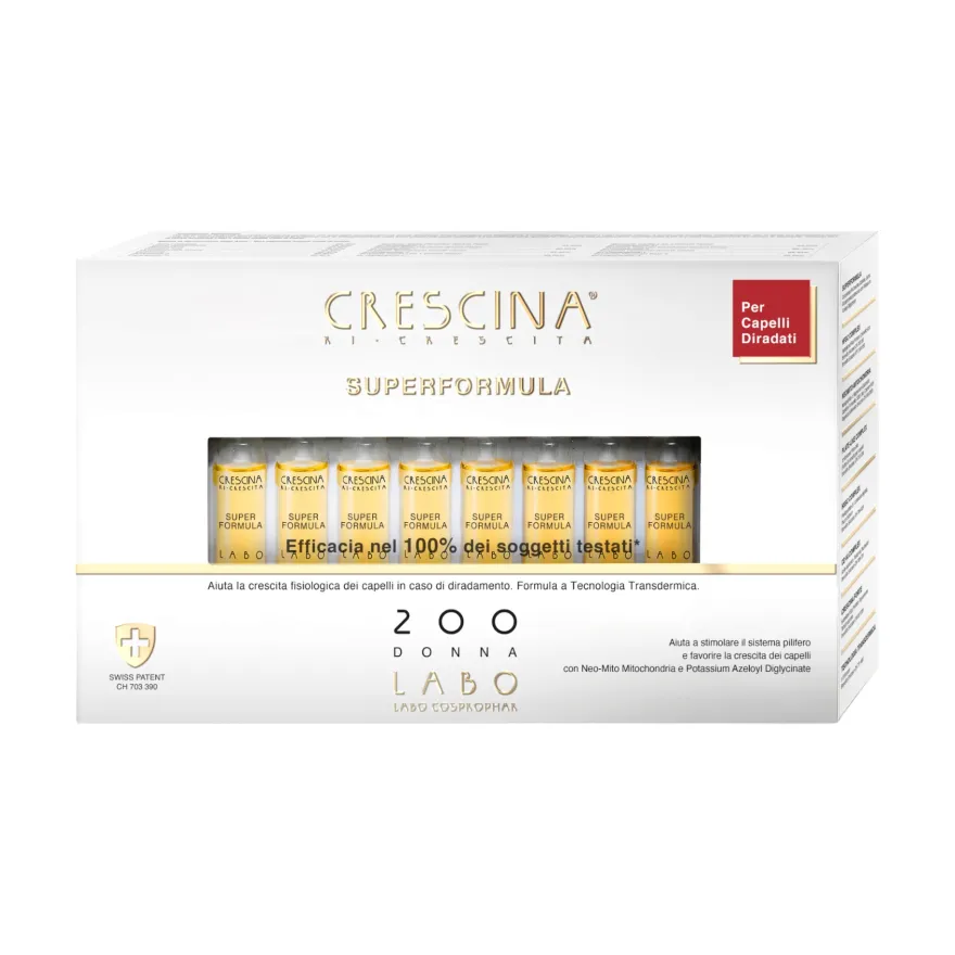 Labo Crescina Ri Crescita Super Formula 200 Donna 20 Fiale 3,5ml