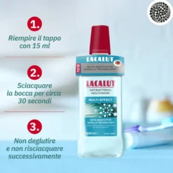 Lacalut Collutorio Micellare Multieffect 500ml