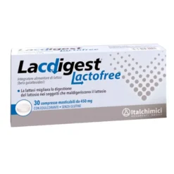Lacdigest Lactofree Integratore Di Lattasi Digestione Lattosio 30 Compresse