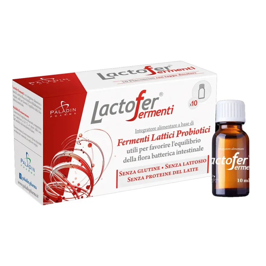 Lactofer Fermenti 10 Flaconcini 10ml