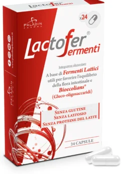 Lactofer Fermenti Integratore Fermenti Lattici 24 Capsule
