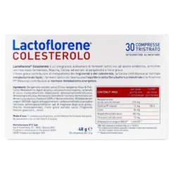 Lactoflorene Colesterolo Integratore 30 Compresse