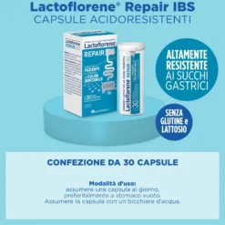 Lactoflorene Repair Ibs Integratore Colon Irritabile 30 Capsule