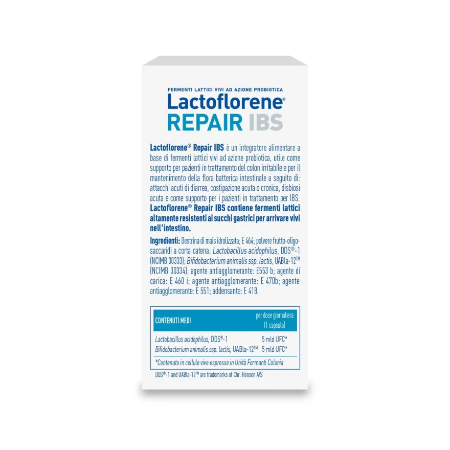 Lactoflorene Repair Ibs Integratore Colon Irritabile 30 Capsule