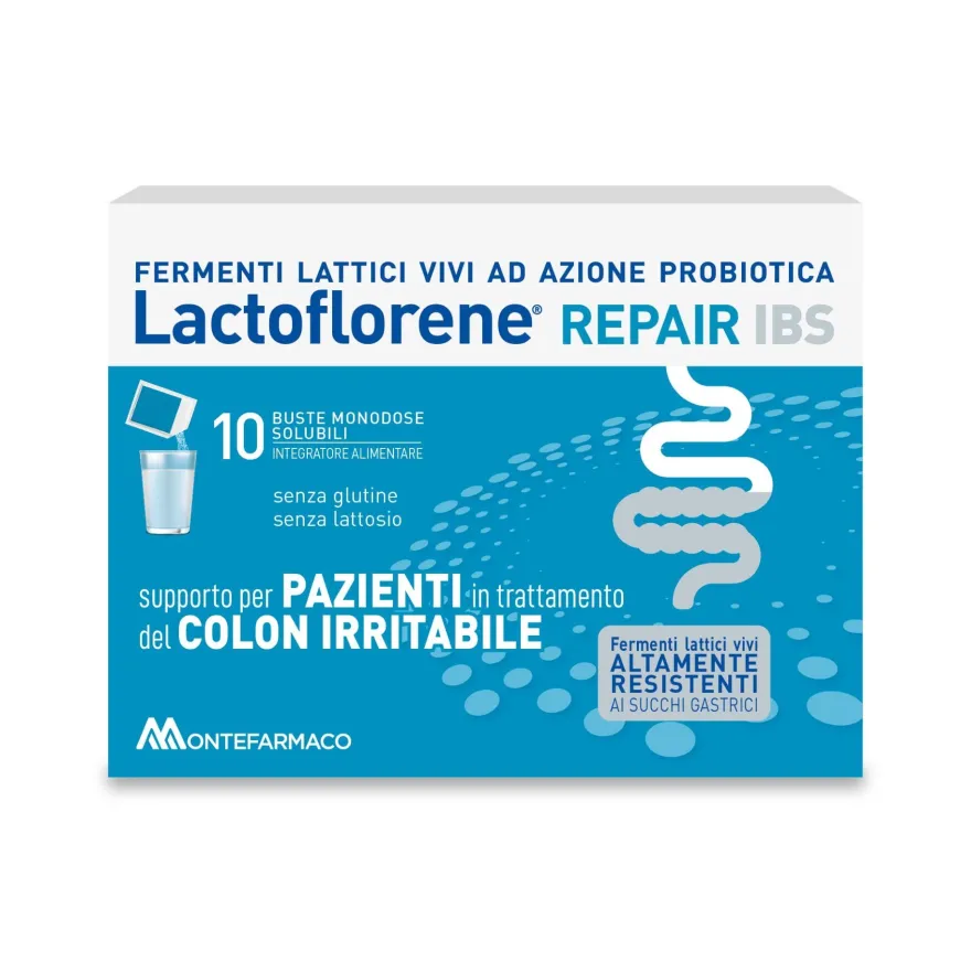 Lactoflorene Repair Integratore Fermenti Lattici 2 confezioni da 10 Bustine