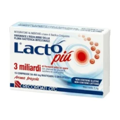 Lacto Più 3 Miliardi Integratore Probiotico 15 Compresse