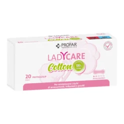 Ladycare Proteggislip Distesi Cotone Biologico Ipoallergenici 20 Pezzi