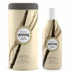 L'amande Aromatique Bagno Doccia In Boite Regalo Legni E Spezie 400ml