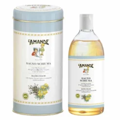 L'amande Boite Bagno Schiuma Cipresso Bio Della Toscana E Fiori Di Ginestra 500ml