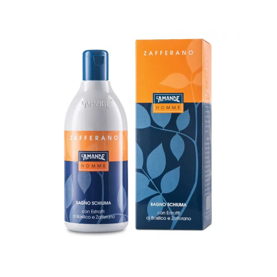 L'amande Homme Bagnoschiuma Zafferano 400ml