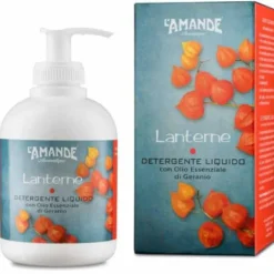 L'amande Lanterne Detergente Liquido Mani Con Oli Essenziali Di Geranio 300ml