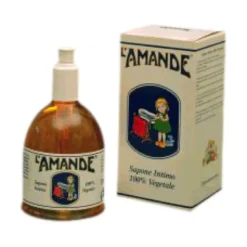 L'amande Sapone Intimo 100% Vegetale Igiene Quotidiana 300ml