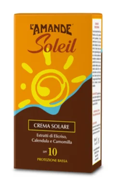 L'amande Soleil Crema Solare Protezione Bassa Spf10 125ml