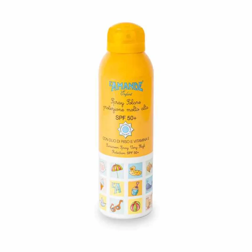 L'amande Spray Solare Spf50+ Enfant 150ml