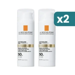 La Roche-posay Anthelios Age Correct crema solare viso SPF 50 2x50ml