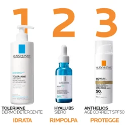 La Roche-posay Anthelios Age Correct Crema Solare Trattamento Foto-correttivo Spf 50 50ml