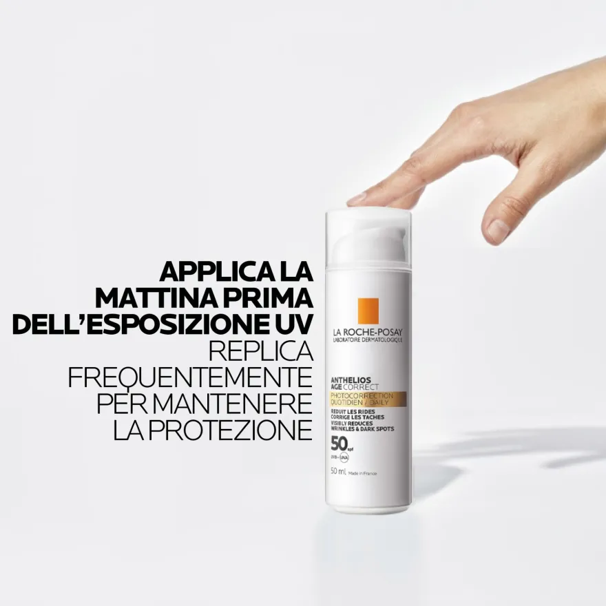 La Roche-posay Anthelios Age Correct Crema Solare Trattamento Foto-correttivo Spf 50 50ml