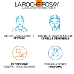 La Roche-posay Anthelios Gel Crema Solare Oil Control Spf50+ Senza Profumo 50ml